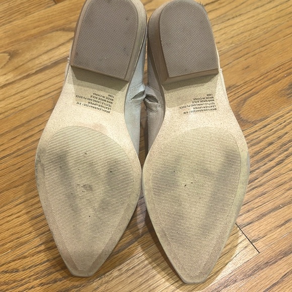 Steve Madden Braylen Suede Pointed Toe Bootie in Sand Color - Picture 10 of 12